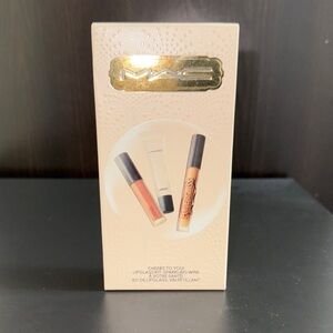 MAC Cosmetics Lipglass Trio - Peach and Nude